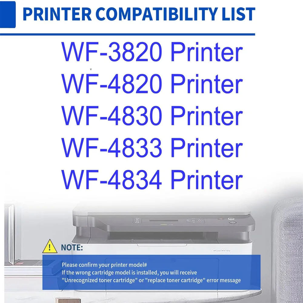 Imagem -03 - Cartuchos de Tinta Reman para Impressoras Epson T822x 822-i Wf3820 Wf4820 Wf-4830 Wf-4833 Wf-4834 822xl