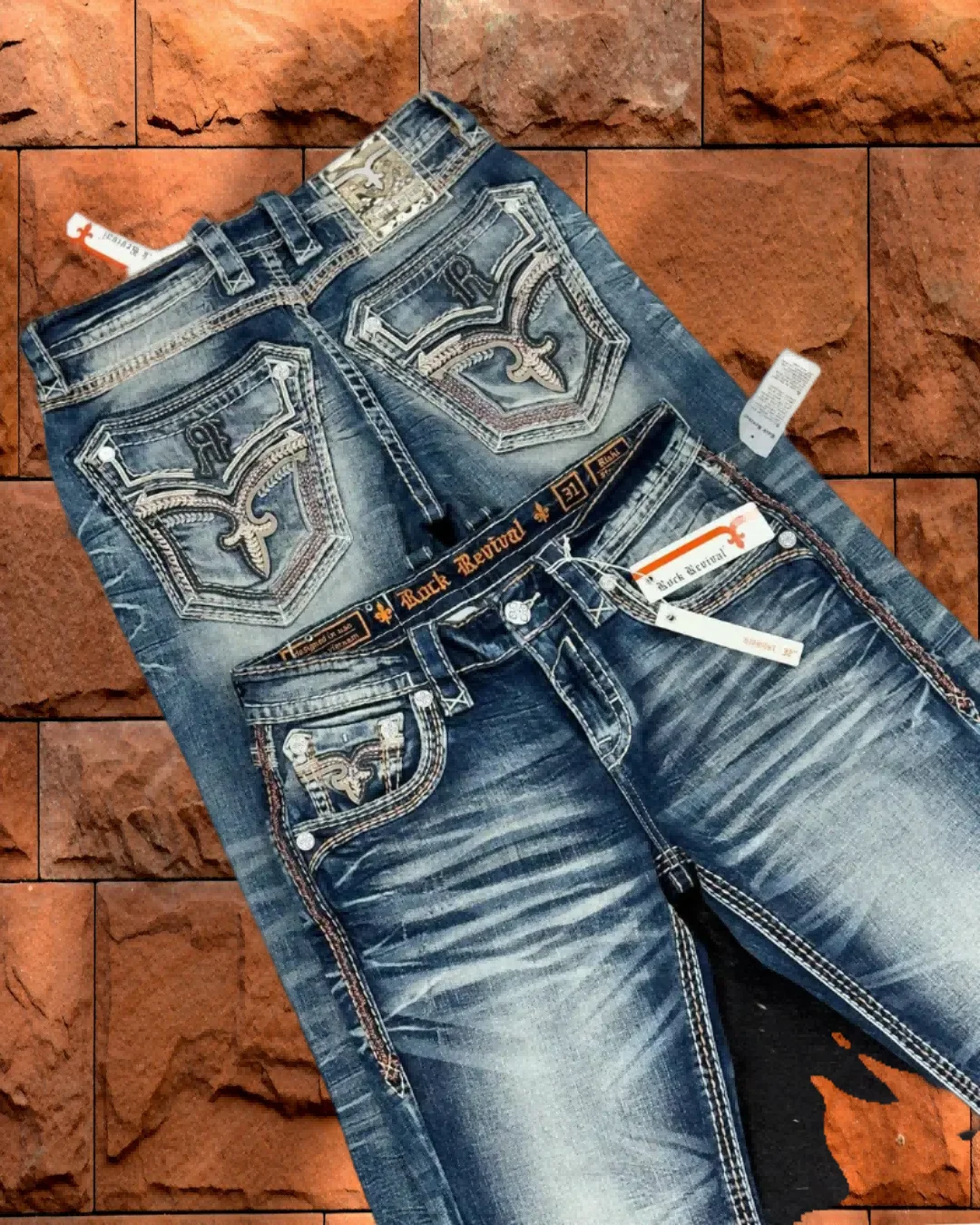 2024 American Y2k Religijne haftowane dżinsy retro dla mężczyzn i kobiet z wysokim stanem Harajuku Fashion Washed Street Casual Pants