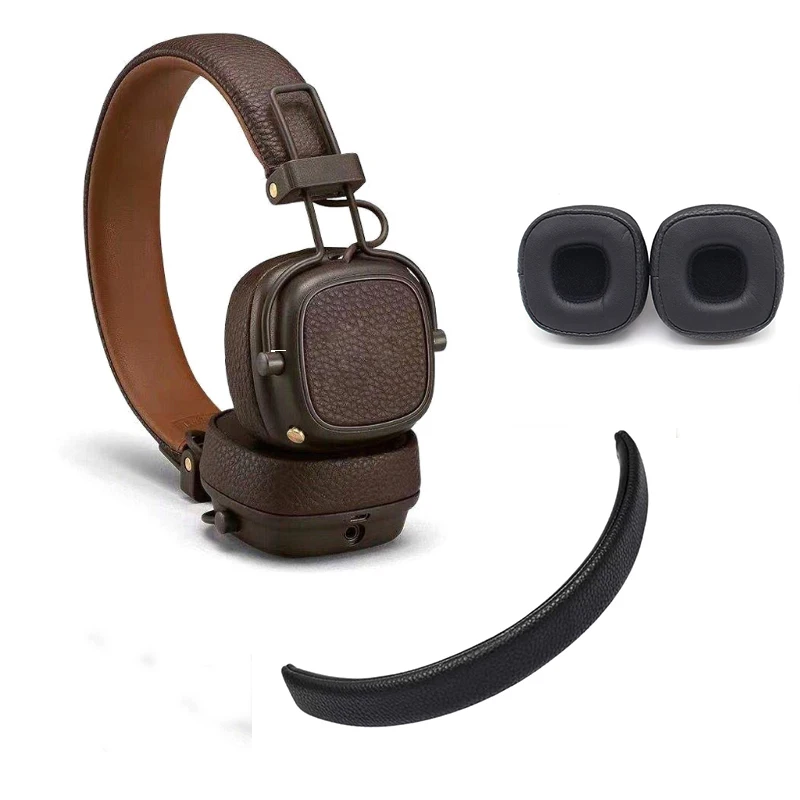 Fascia per capelli e cuscinetti per le orecchie per-Marshall Major 3 III cuffie cablate e Wireless cuscino di ricambio per cuscino per fascia per la testa