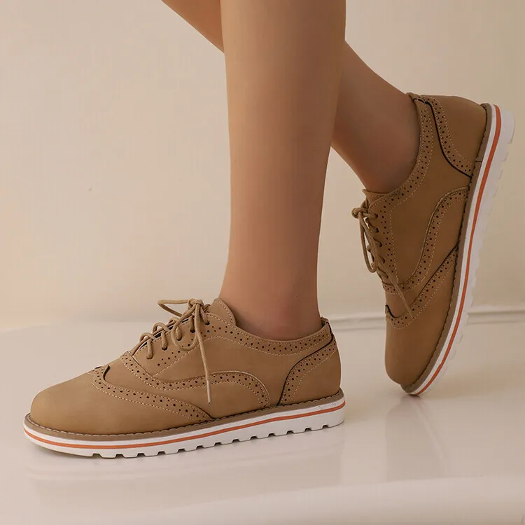 

Casual Women's Shoes Women Lace Up Low-top Shoes