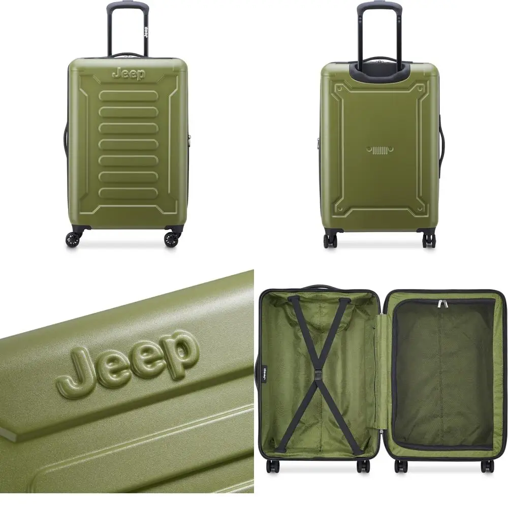 

Expandable Hardside Spinner Luggage with Durable Wheels - Large Capacity Travel Suitcase for Adventure