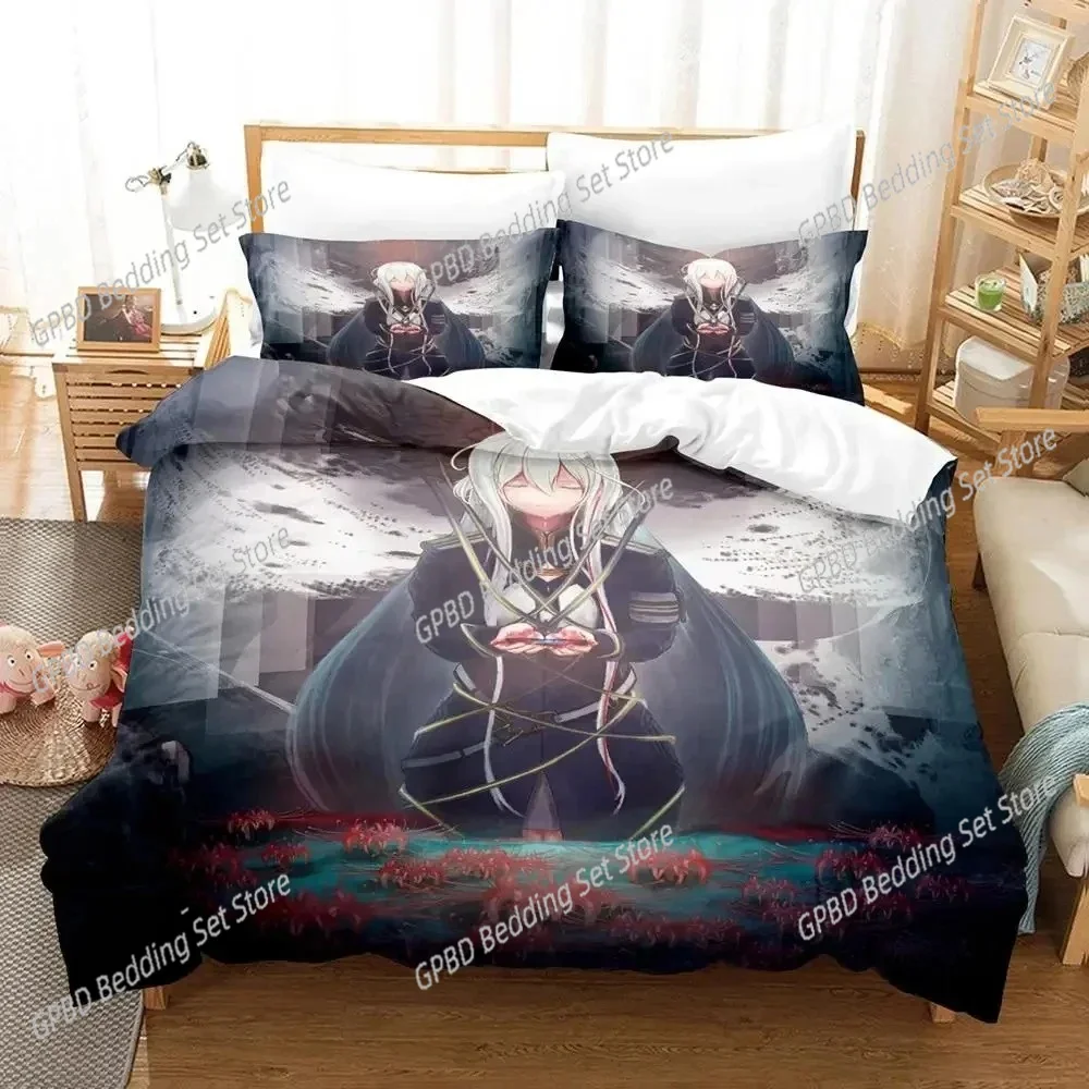

Anime 86 Eighty Six Comfortable Duvet Quilt Cover Pillowcase Bedding Set Children Bedroom Decoration Home Textile