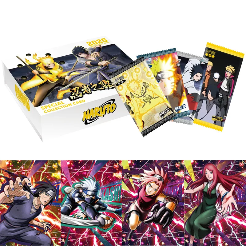 Phantom New Naruto Card Ninja Road Series Uzumaki Naruto Sasuke Hyuga Hinata BP Anime Collection Cards Kids Toys Holiday Gifts