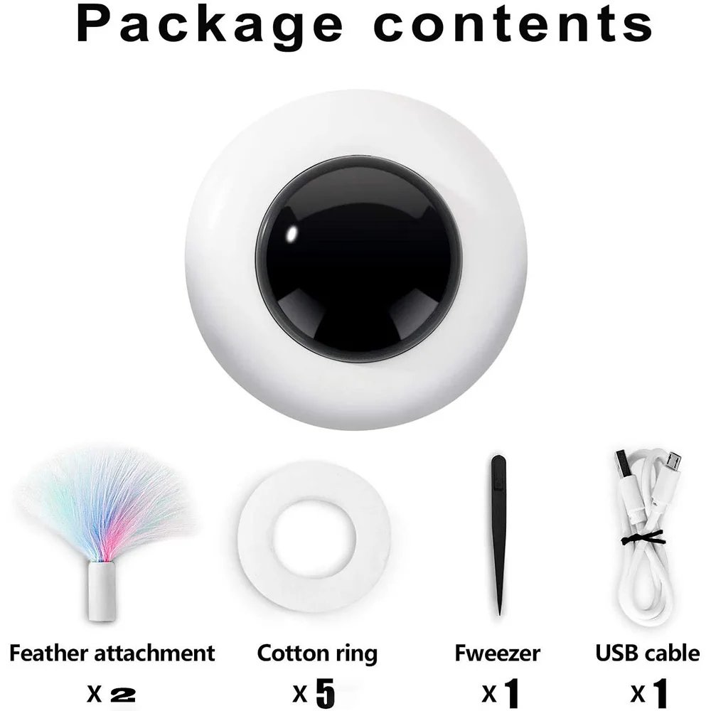 UFO Interactive Cat Toy Cat Upgrade Popular Toy Rotating Feather USB Charging Smart Mode