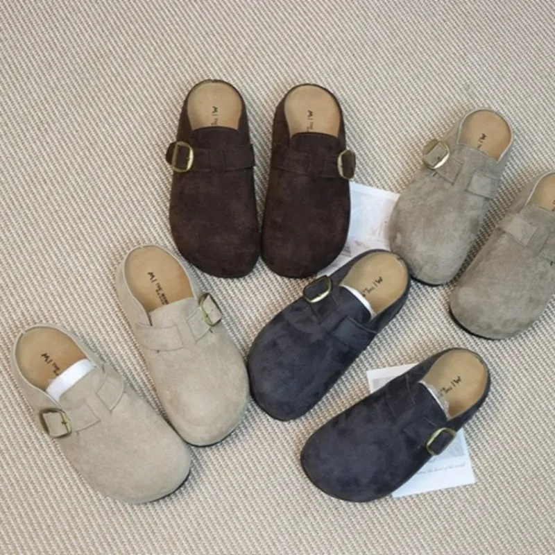 

New Style Women's Casual Closed Toe Flip-flops Summer Outdoor Women's Slippers Sandals Comfortable Non-slip Slides Zapatos Mujer