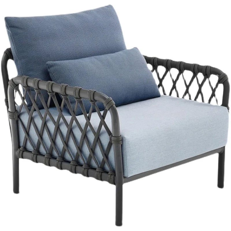 Outdoor Nordic Rattan Lazy Sofa Couchtisch Haushalt