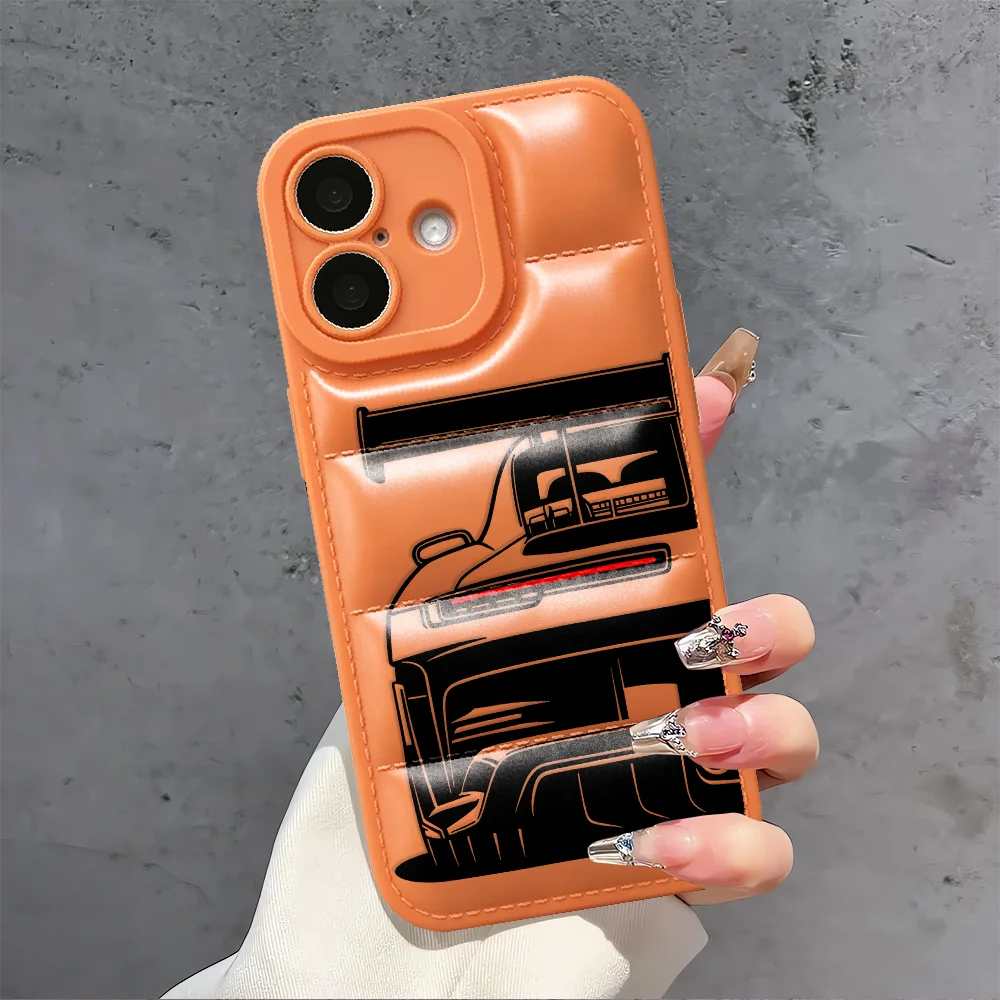 TPU Phone Cover Case for Apple iPhone 17 Pro Max 14 16 11 12 Plus 15Pro 17e 13 Pro 16e Sport Car