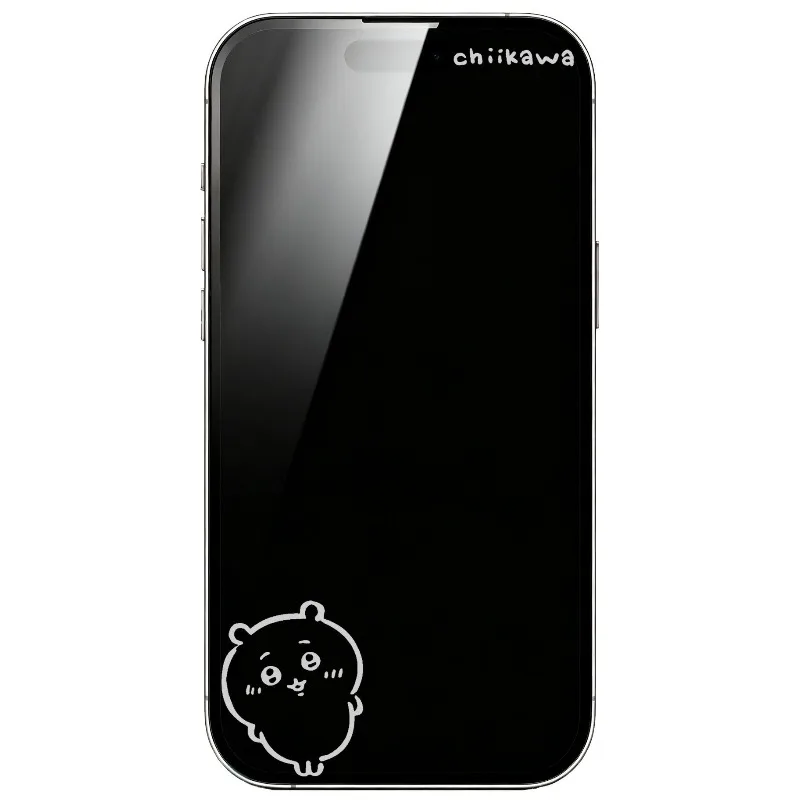 Anime Cartoon Kawaii Chiikawa Peeping Prevention Mobile Phone Toughened Film Applicable To Apple 18 High Definition Protect New view 2