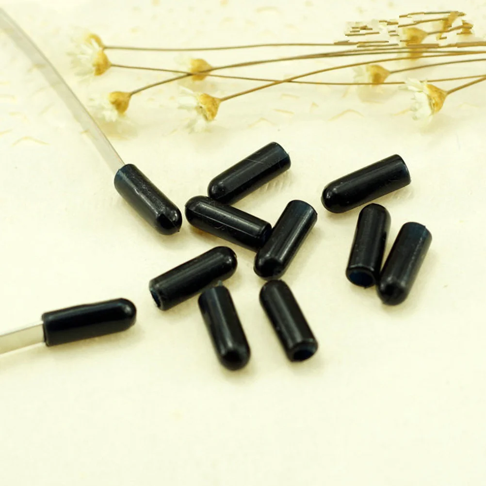 

100Pcs Hairband End Caps Small Plastic Replacement Headband End Protectors for DIY Hair Accessories Secure Fit