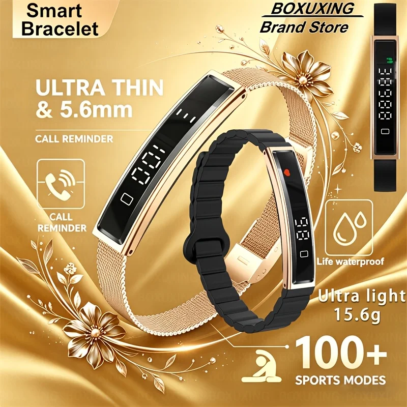 

2026 New Smart Watch Pedometer Health Smart Bracelet Women Men Sports Fitness Waterproof Heart Rate Sleep Monitoring Wristbands