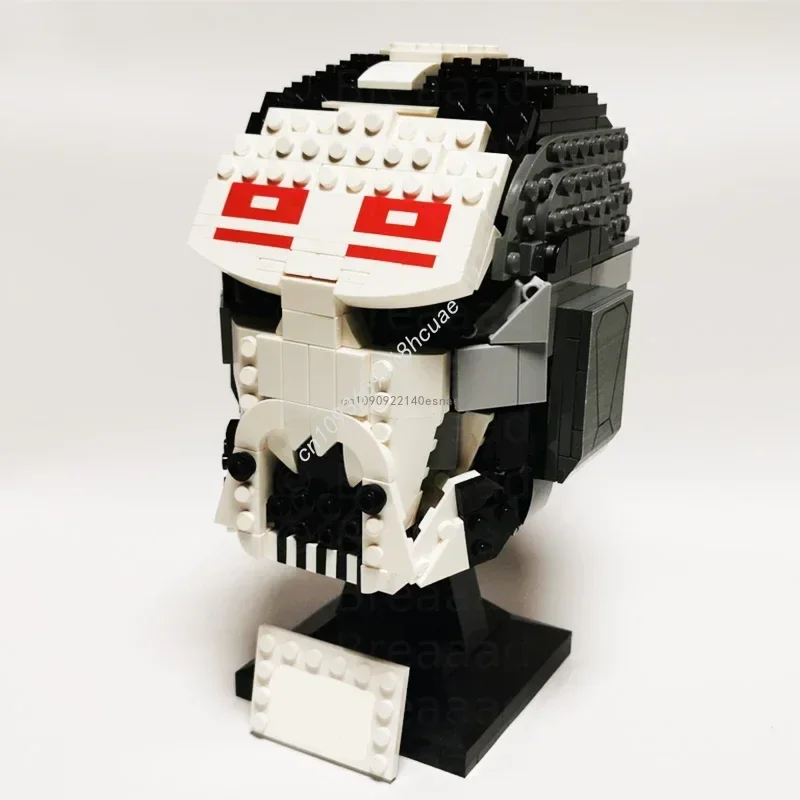 

569 шт., шлемы Star Battle Wrecker, модель Moc, строительные блоки, кирпичи, сделай сам, образовательные сборные игрушки для детей, рождественские подарки