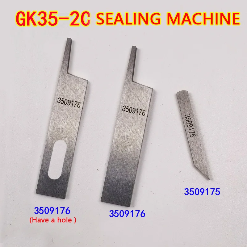 Packaging machine blade GK35-2C FOR 3509176 3509175 SEALING MACHINE partsWoven bag cowhide bag sealing machine