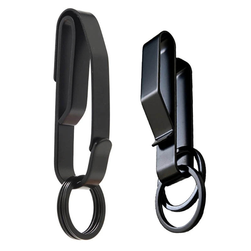 Schlüsselhalter Gürtel Schlüsselanhänger Gürtel Schlüsselhalter Clip Outdoor Edelstahl Schnalle