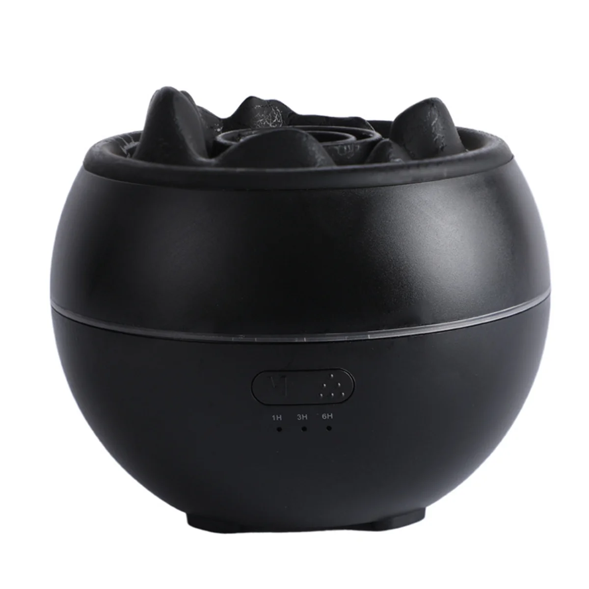 

AB51 Simulated Volcano Lava LED Light Humidifier USB Noiseless Essential Oil Diffuser Night Light Misting Air Humidifier,A
