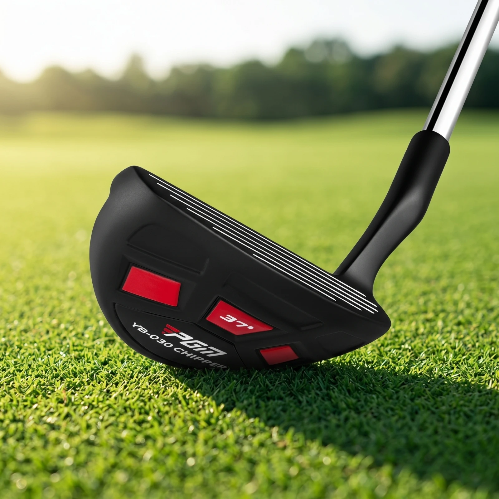 Chipper Putter Easy-to-Align Chipper with Alignment Lines Golf Club with Alignment Lines Anti-Slip Chipping Wedge Controlled