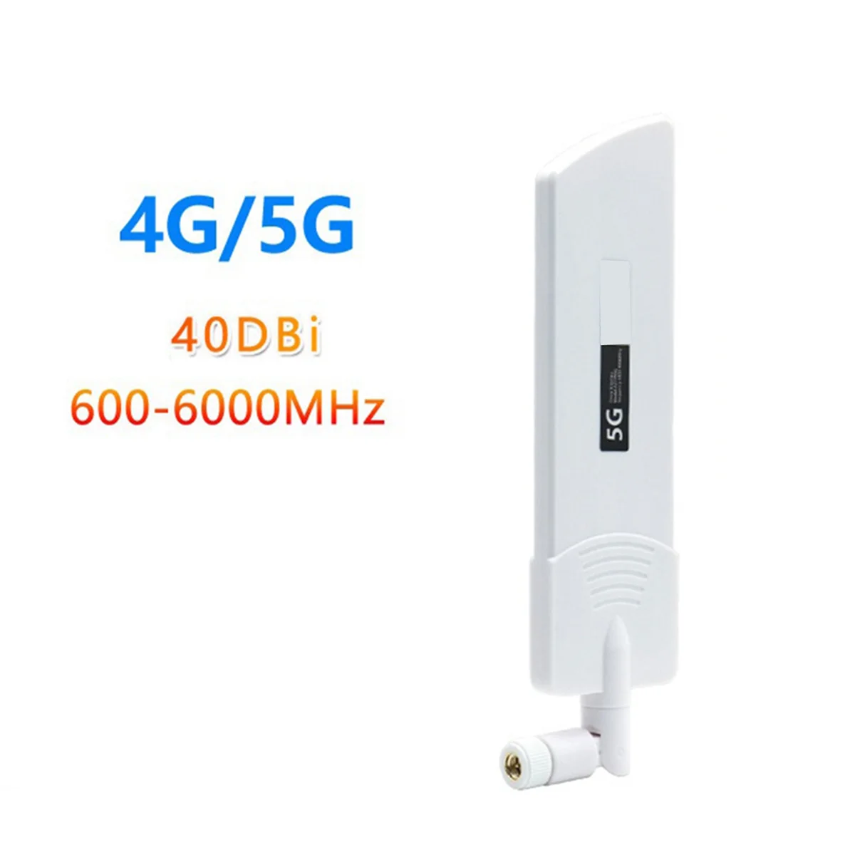 ELECT-10PCS 5g/3g/4g/gsm banda completa cola vara omni medidor inteligente sem fio módulo roteador ganho 40dbi antena, branco sma macho