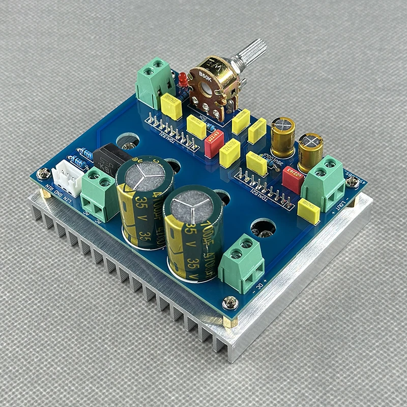 Kavucs 30 واط * 2 TDA1521 2.0 قناة مكبر كهربائي مجلس مصدر طاقة واحد التيار المتناوب/تيار مستمر الاستخدام المزدوج خالية من التشويه HIFI مكبر للصوت