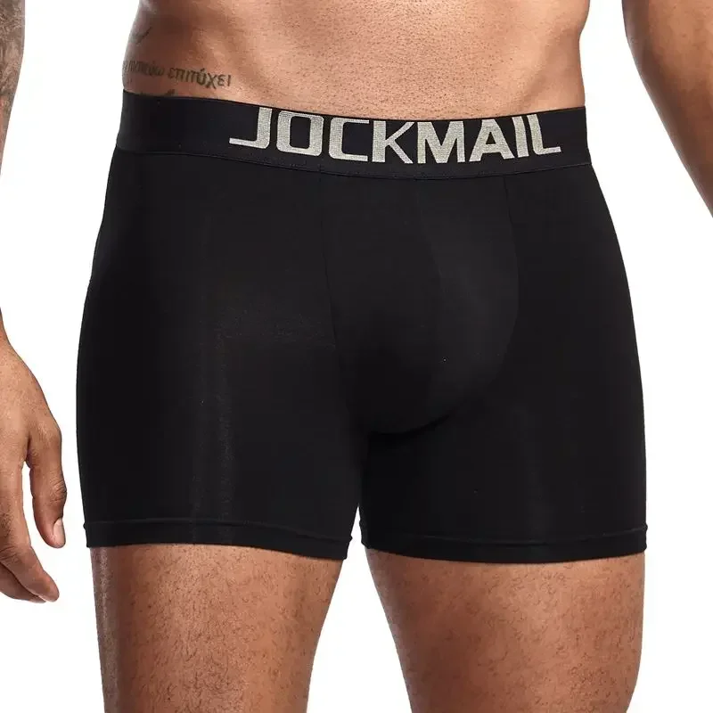 JOCKMAIL Sexy Butt Lifter Enlarge With pad Underpants Removable Pad Boxer Underwear Butt-Enhancing Trunk Shorts Gay Male Panties image 3
