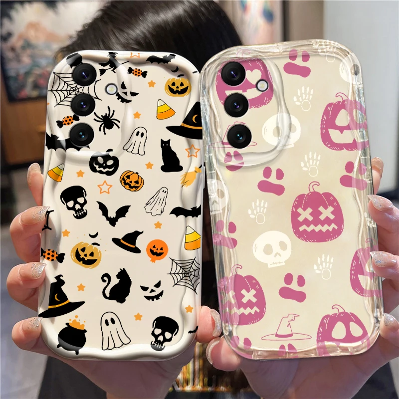 

Disney Christmas Eve Skull For Samsung A55 A54 A53 A52 A35 A34 A33 A32 A25 A24 A23 A22 A21S A15 A13 A14 5G Wave Oil Funda