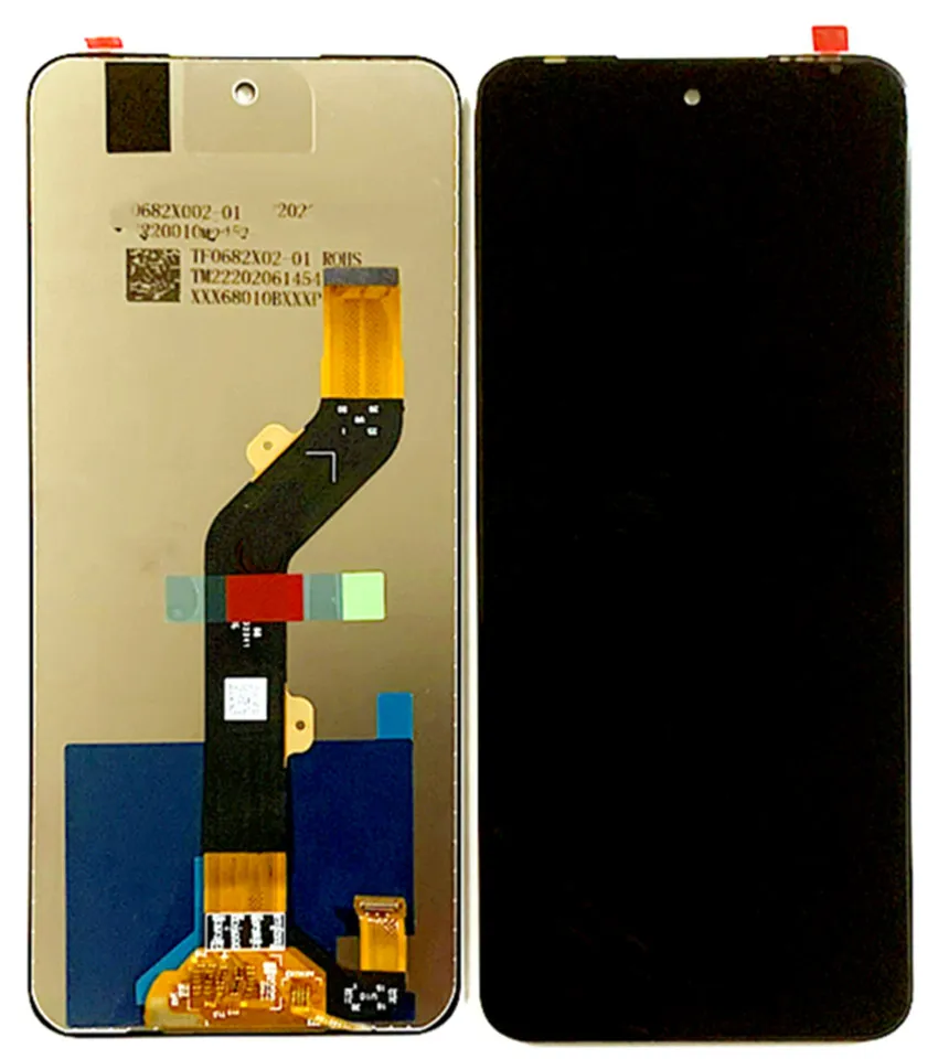 

Original LCD Display Screen and Touch Panel Digitizer with Frame, Infinix Hot 12 Play X6816, 6.82"