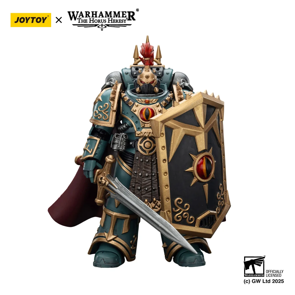 

JOYTOY Warhammer 'Little’ Horus Aximand,Captain of The 5th Company Action Figure Toys Game Model Movable Dolls Fans Collection