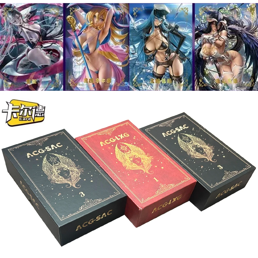 ACG-SAC Collection Card Set completo Goddess Story Booster Box Rare Girl Bikini Puzzle Anime Table Playing Game Card Toy