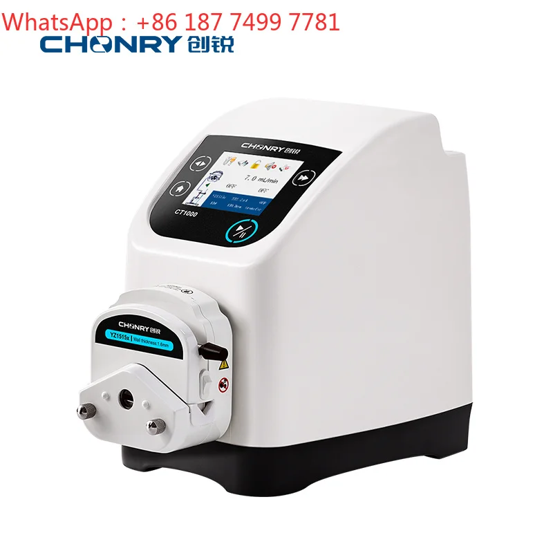 High Flow Multi Channel Aluminum Alloy Industrial Peristaltic Pump Head