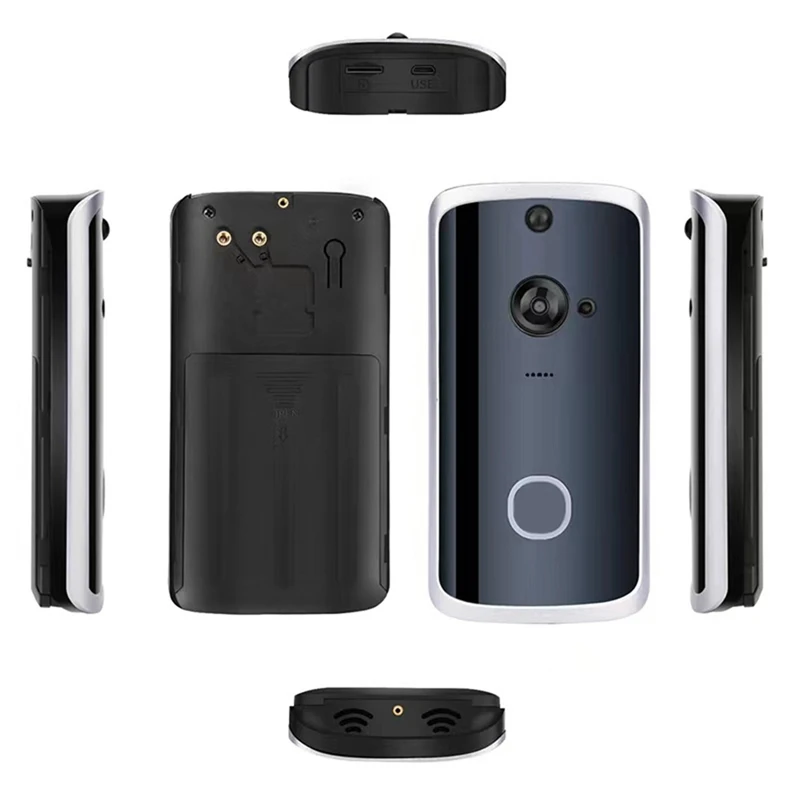 H8 스마트 홈 링 무선 초인종 모션 센서 카메라, 야외 와이파이 문짝 알람