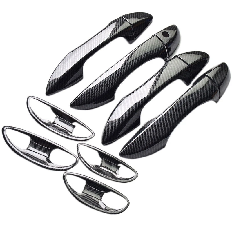 

Car Door Handle Covers Trim + Inner Door Bowl Covers for Toyota Corolla 2014-2018