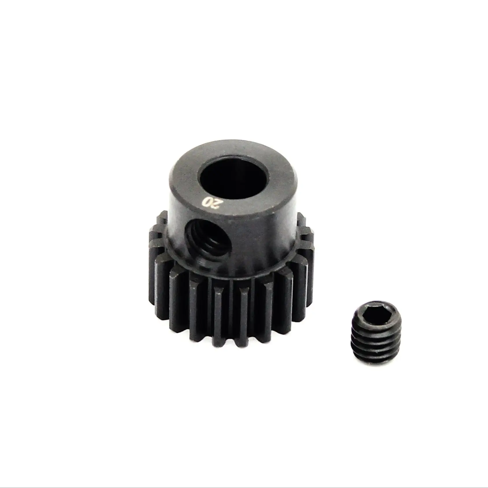 Hobbyking 0.6M Hardened Steel Helicopter Pinion Gear 5mm Shaft - 20T