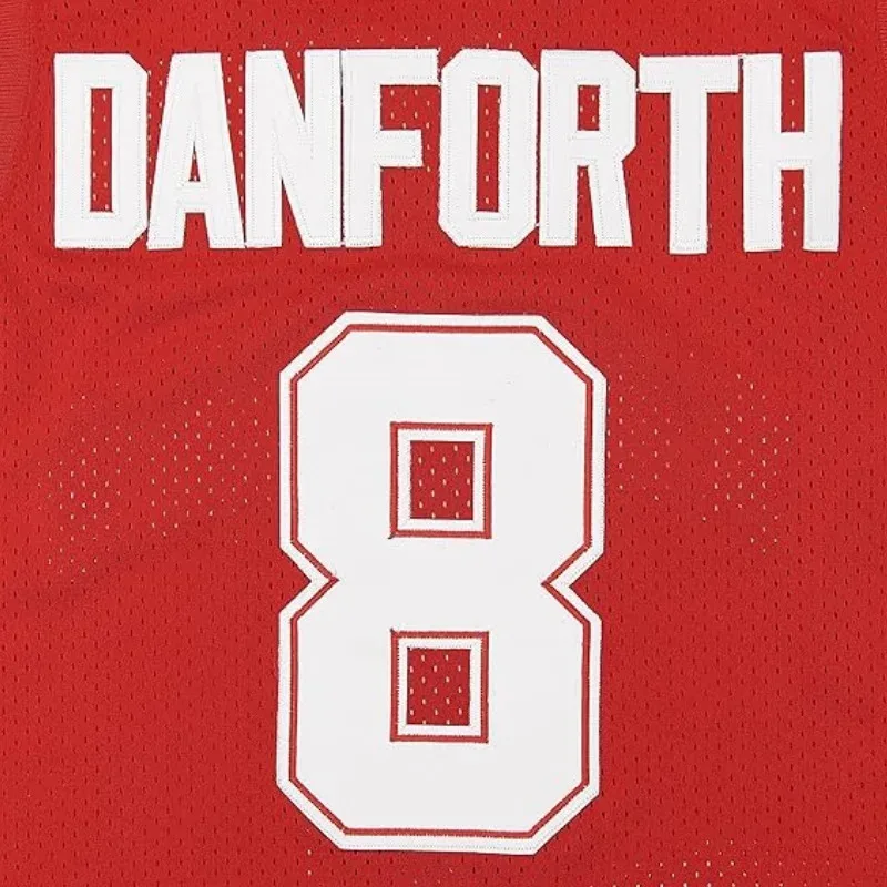 AA wat Movie Wildcats High School #8 Chad Danforth Basketball Jersey Sports Shirt Cosplay Mens Tops LOGO Sewing Embroid2025 New