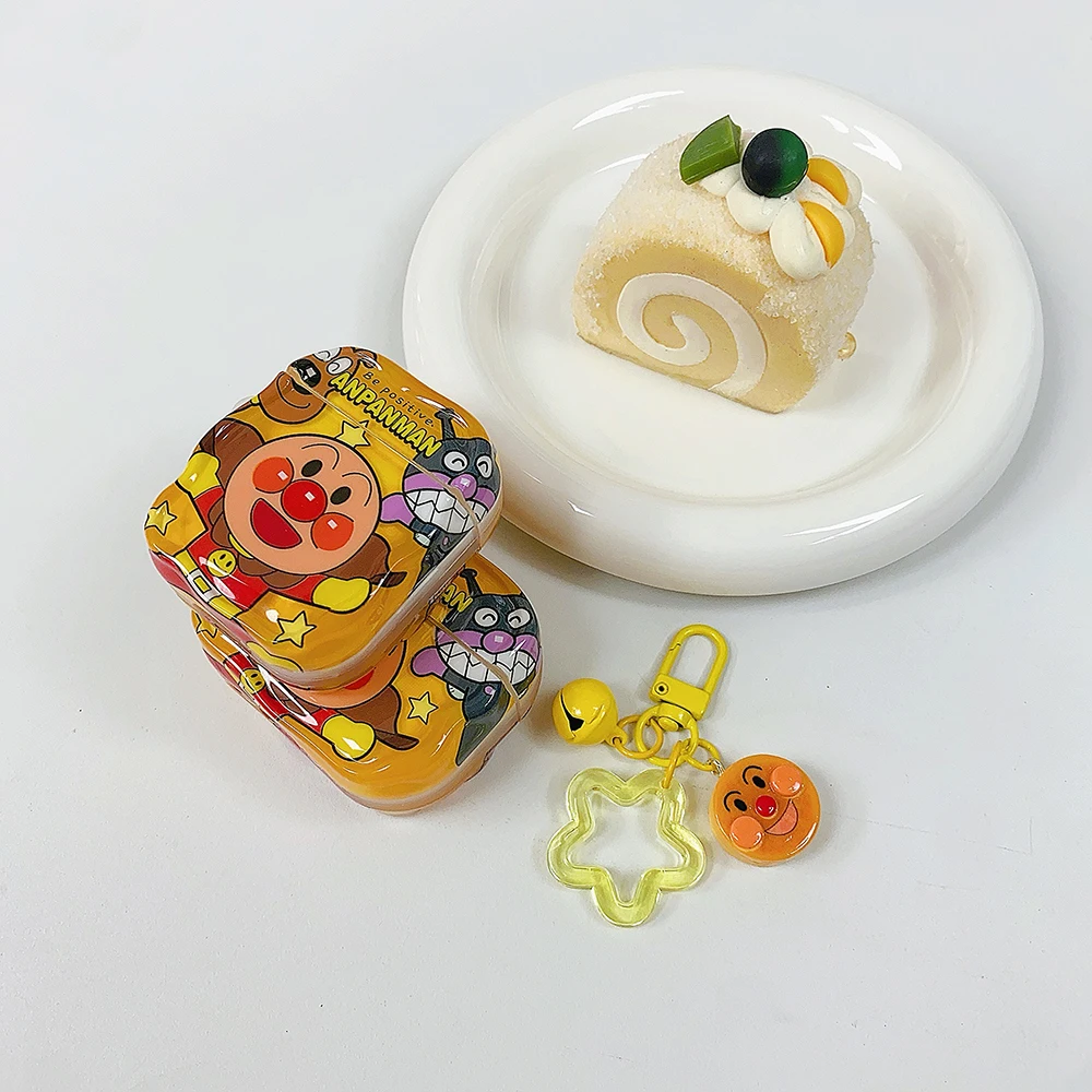 Pão Superman IMD pingente capa de fone de ouvido, adequado para Airpods 4 3 2 1 Airpods Pro 2 4 fones de ouvido, com Charm Kawaii Funda