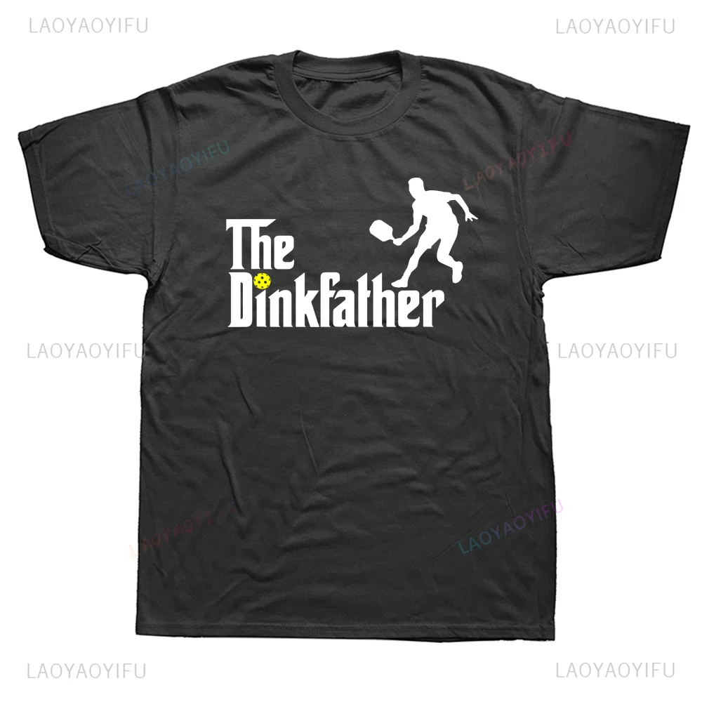 Summer Style Funny Graphic The Dink Father Pickleball Dad T Shirts Streetwear Short Sleeve Mens T-shirt Fashion Loose Soft Tees