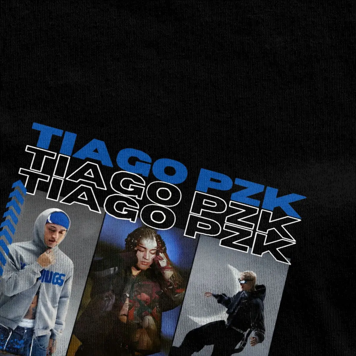 Men's T-Shirt Rapper Tiago Pzk Gottia Album Cover T-Shirts Hip Hop Summer Tee Shirt Y2K Fun Casual 100 Cotton Tops Plus Size 6XL