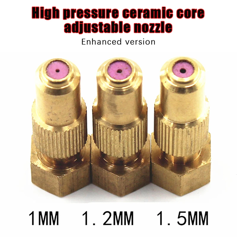 Agricultural Irrigation Nozzle 16*41*8MM Adjustable Pottery Nozzle Pottery Adjustable Spray Effortless Installation