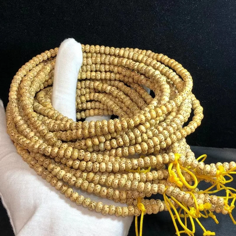 Hainan Moon Bodhi Small Seed , Accessories, 108 Prayer Beads Bracelet