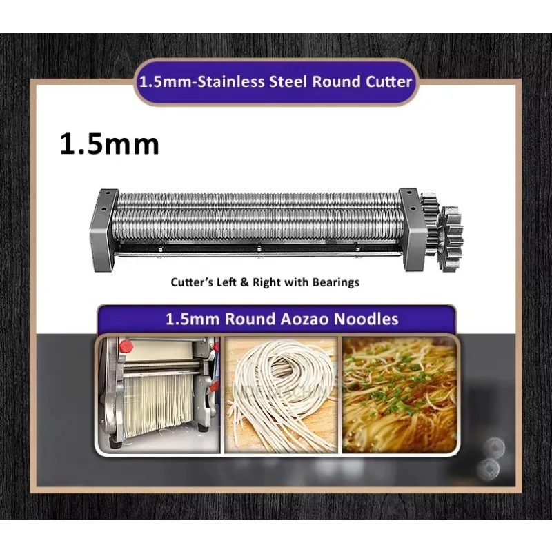 2026 Hot Selling 1.5mm Square Knife for Pasta Machine