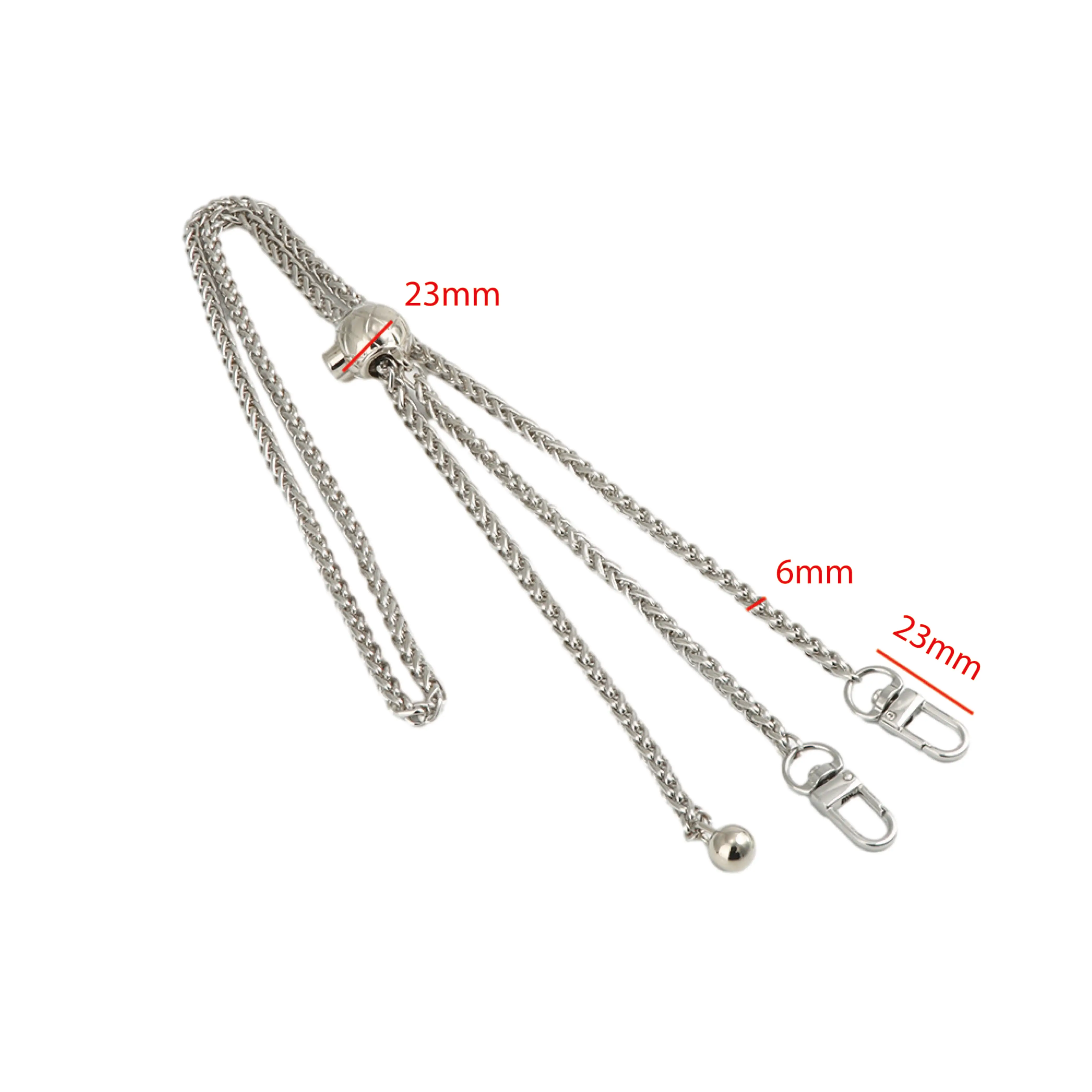 Metal Bags Chain Purse Buckles DIY Women Shoulder Strap For Bags Replace Crossbody Chain Shoulder Bag Parts handbag strap