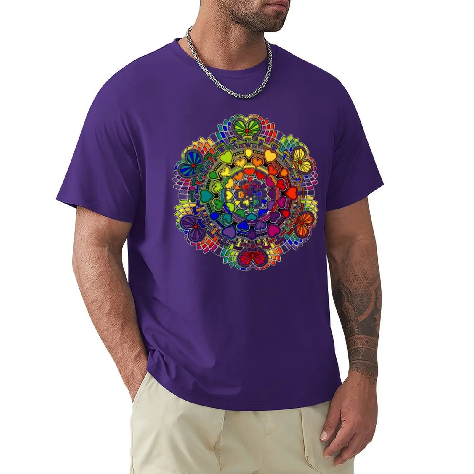 

MANDALA T-Shirt customizeds shirts graphic tees Blouse big and tall t shirts for men