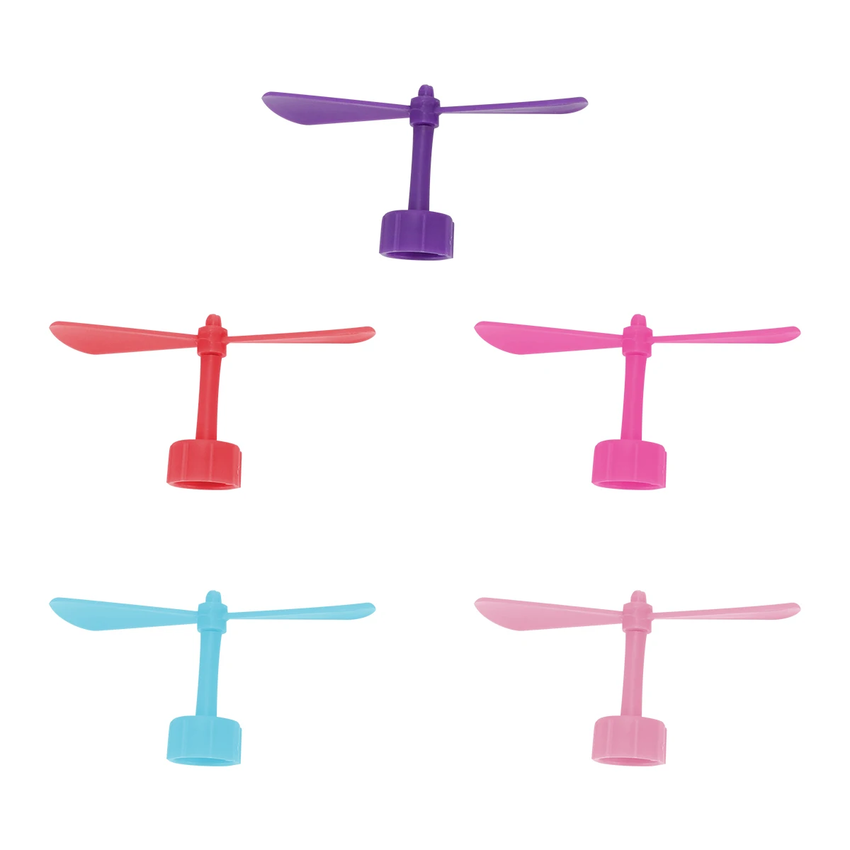 

5Pcs Plastic Suction Cup Decor Dragonfly Style Strong Adhesion Multiple Colors Cool Bicycle Motorcycle Accessories