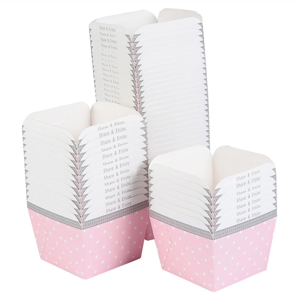 

100pcs Cake Cups Disposable Paper Dessert Bowls Cupcake Wrapper Ideal for Bakeries Restaurants Beautify Cake Bridal