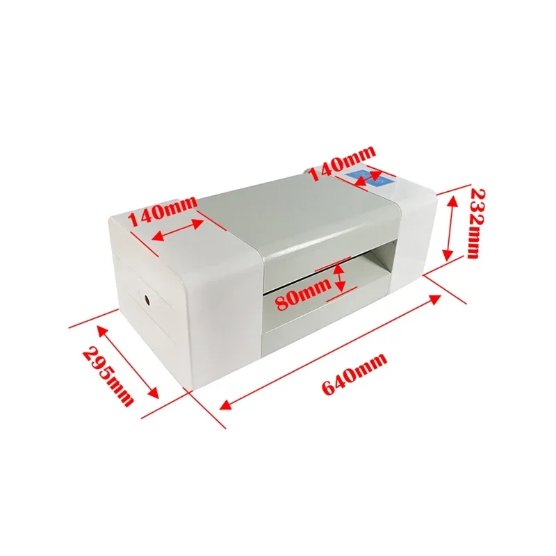 LY Bronzing Machine 400C 400D Ribbon Foil Printer for PVC Card Paper Leather Hot Foil Stamping Printing Resolution 200DPI 300DPI