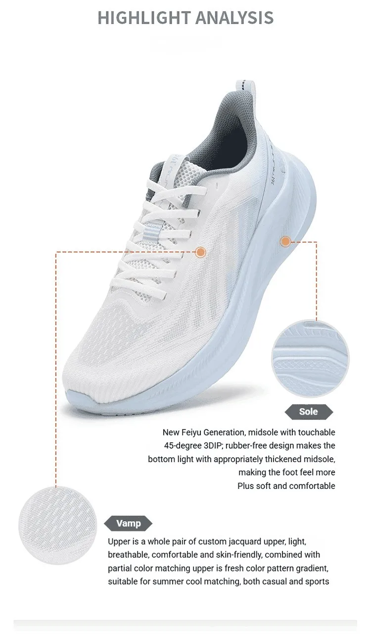 361 Degrees AirFeather 5.0 Herren-Laufschuhe, leicht, atmungsaktiv, bequem, verschleißfest, elastische Sohle, Turnschuhe 672612217 – Detail 32