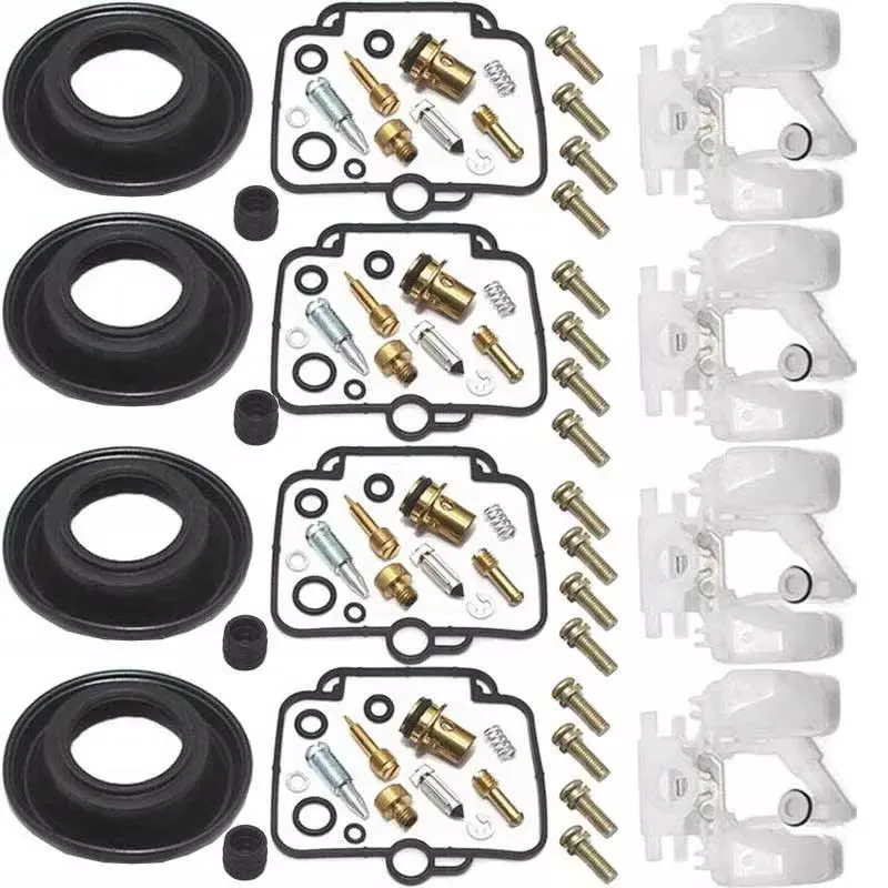 Dla Suzuki GSXR1100 89-92 GSXR1100W 93-98 GSXR 1100 zestaw naprawczy gaźnika membrana pływak
