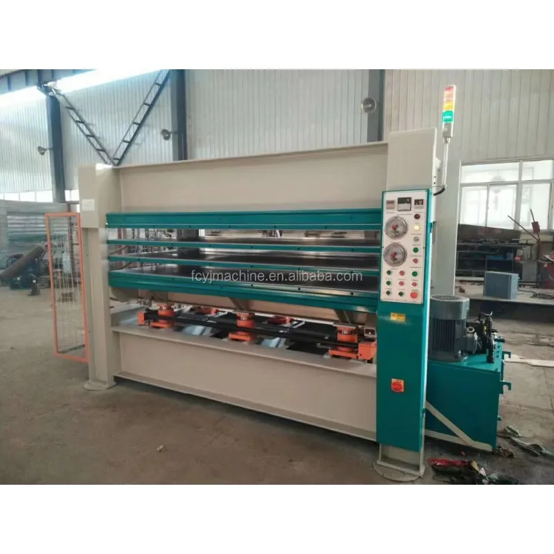 Woodworking Automatic Hydraulic Wood Laminate Heat Press Machine Plywood Hydraulic Hot Press Machine