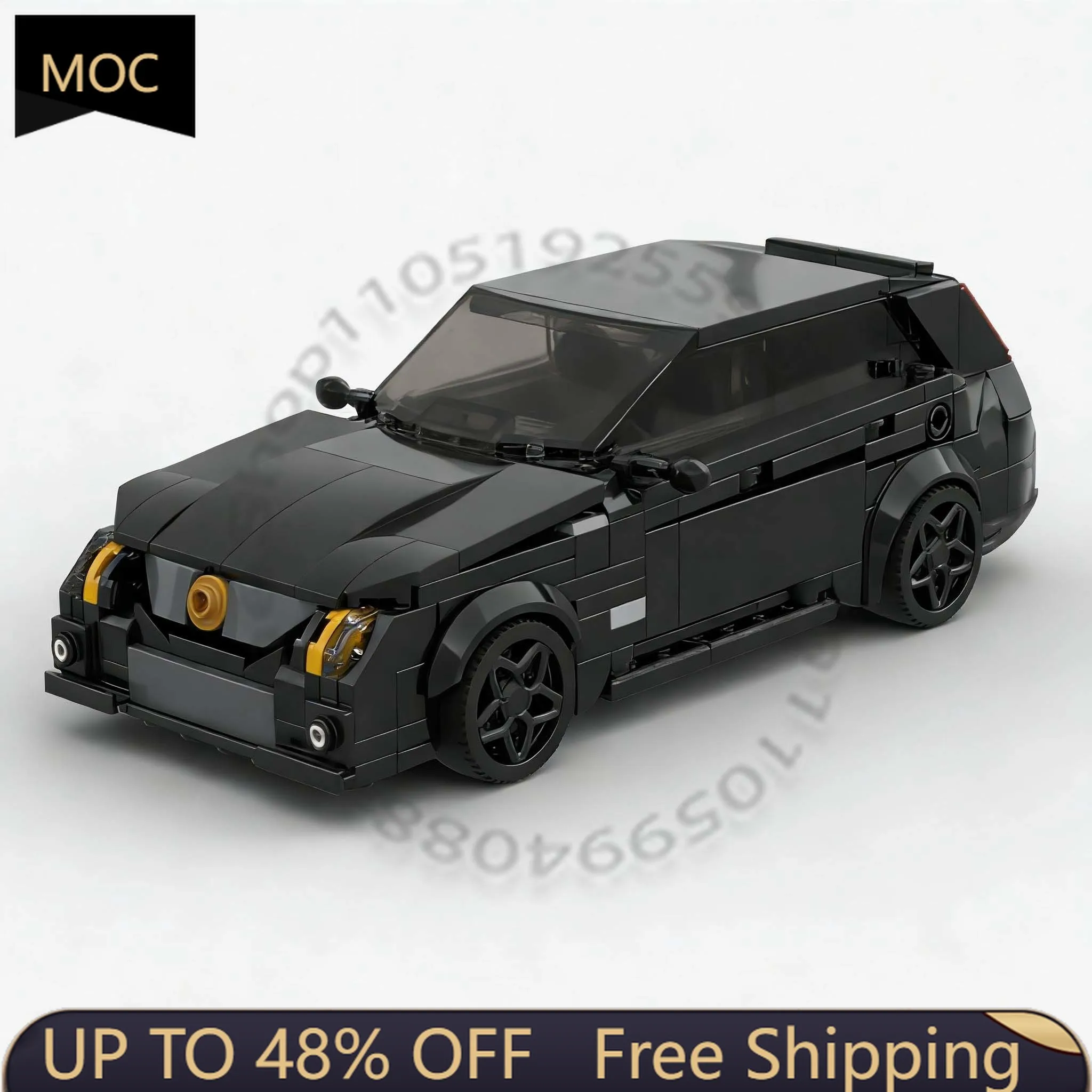 

Набор из 524 деталей: Спортивный автомобиль CTS-V Wagon (MOC-модель), модульный конструктор, популярная развивающая игрушка для самостоятельной сборки, подарок на праздник