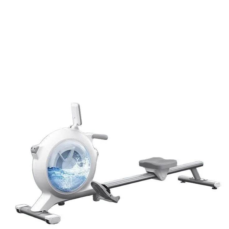 Vogatore Magnetico a Doppia Resistenza CH Water con 32 Livelli Regolabili, Monitor LCD, Attrezzatura per Fitness Domestico, 120 kg