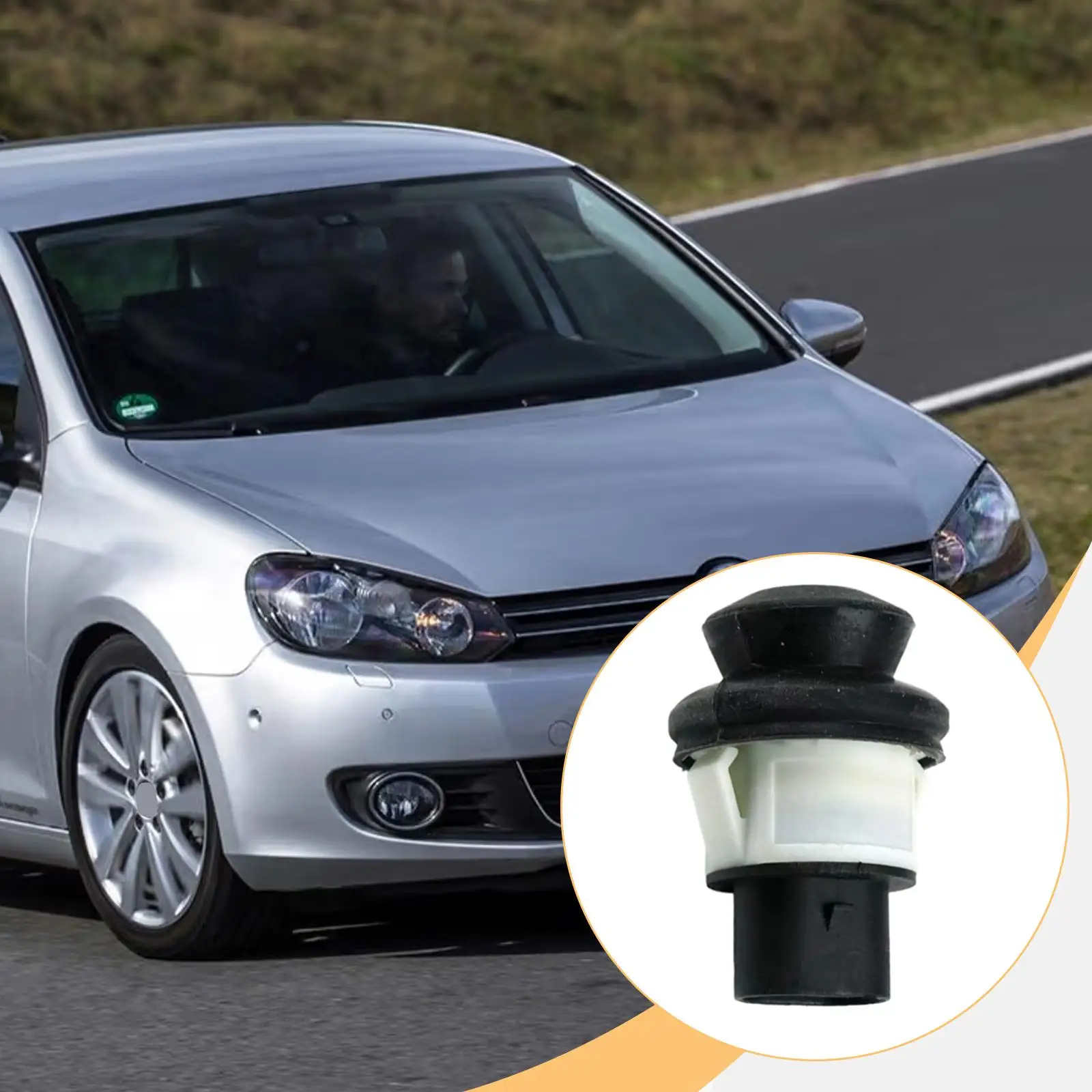 Tür-Innenschalter Schwarz 6N0947563 Zubehör Befestigung Ersatz Hoch Robust