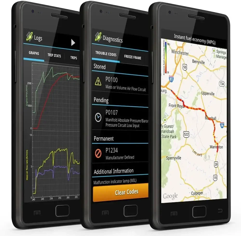 OBDLink LX OBD2 Bluetooth-сканер для Android и Windows