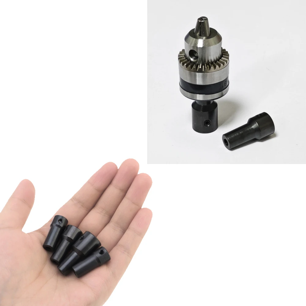 Máy Khoan Mini Chucks Adapter B10 Khoan Chuck Thanh Kết Nối Tay Đồng Thép Côn Khớp Nối 3.17Mm 4Mm 5Mm 6Mm 8Mm